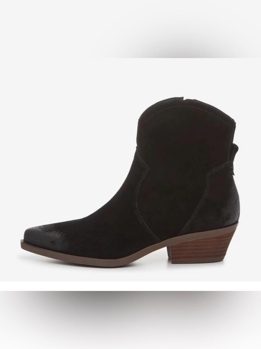 Crown Vintage Razia Womens Western Booties Black-US 7